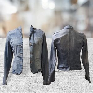 Divided by H&M denim blazer/jacket size 6